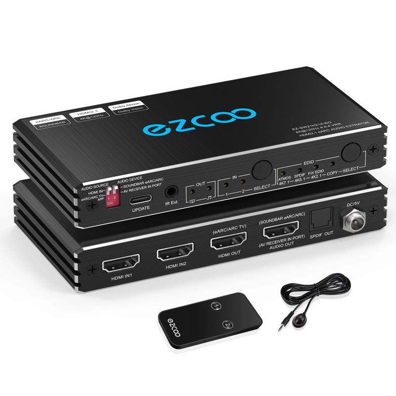 Splitter HDMI 2.1 1x2 - 8K 60Hz, 4K 120Hz, VRR, ALLM, Per PS5, Xbox, Sky Q, PC Gaming - Foto 7