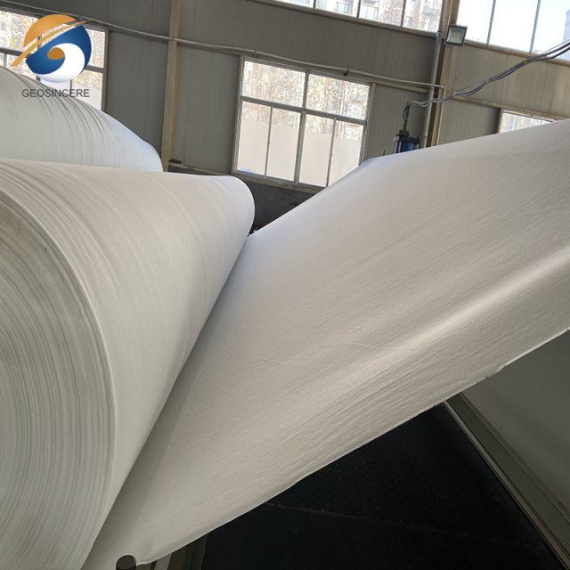 Non Woven Geotextile Drainage Fabric Composite Geomembrane