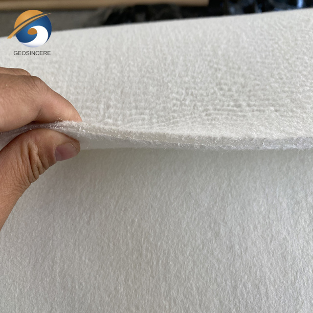 Non Woven Geotextile Drainage Fabric Composite Geomembrane
