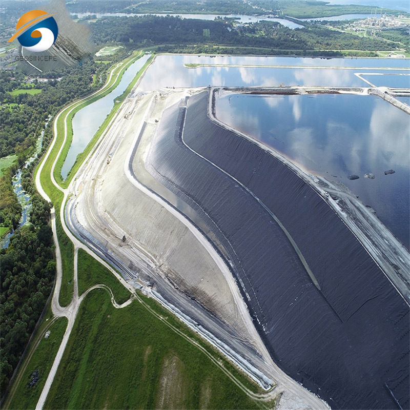 Farm Custom Made Pond Liner Material LDPE Geomembrane