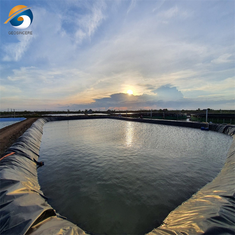 Farm Custom Made Pond Liner Material LDPE Geomembrane