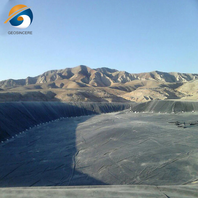 Outdoor Industrial Landfill Liner HDPE Geomembrane