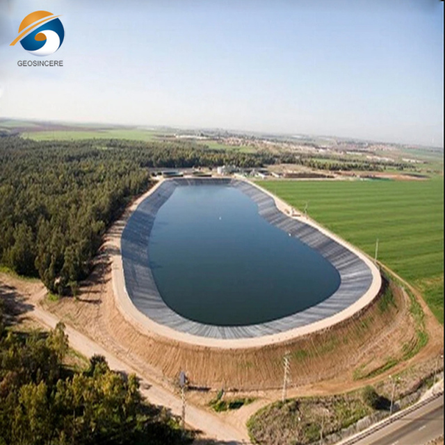 Farm Custom Made Pond Liner Material LDPE Geomembrane