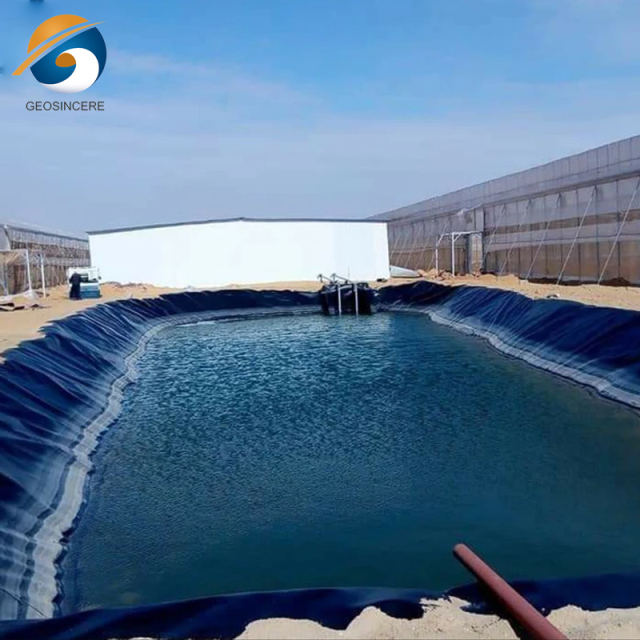 Farm Custom Made Pond Liner Material LDPE Geomembrane