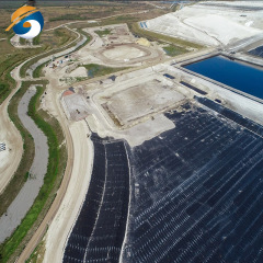 Black 1mm Pond Liner HDPE Geomembrane Sheet