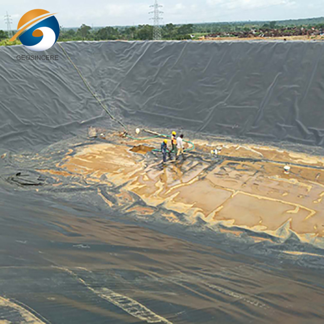1.5mm Landfill Geomembrane HDPE Roll Impermeable Liner