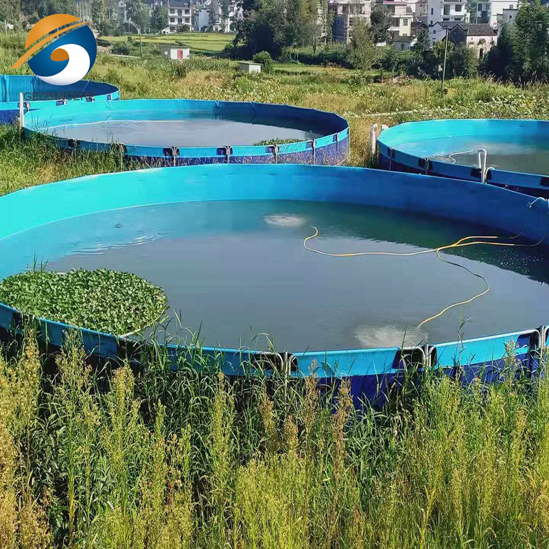 Fish Farming Tank 0.5mm Geomembrane Retention Pond Liner