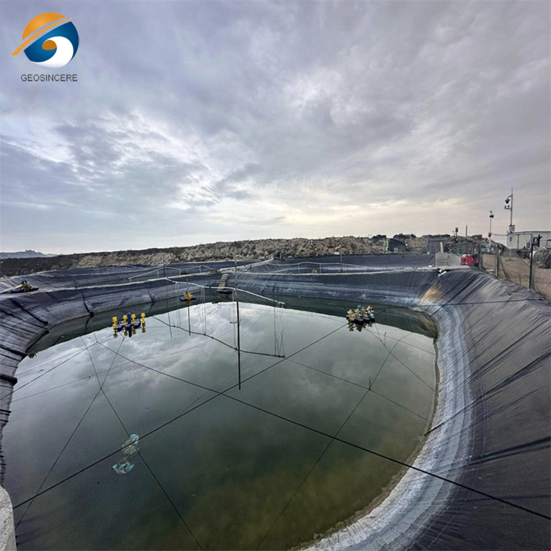 Geomembrane 100% Virgin HDPE Pond Liner for Heap Leach Pads