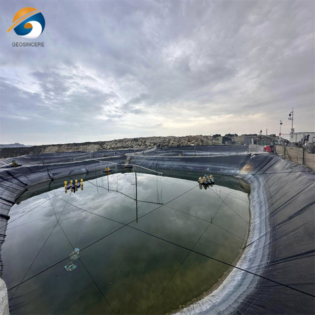 Geomembrane 100% Virgin HDPE Pond Liner for Heap Leach Pads