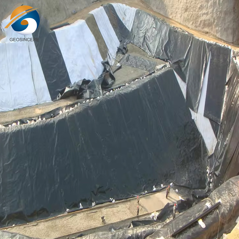 1.5mm HDPE Landfill Liner Reinforced Polyethylene Geomembrane