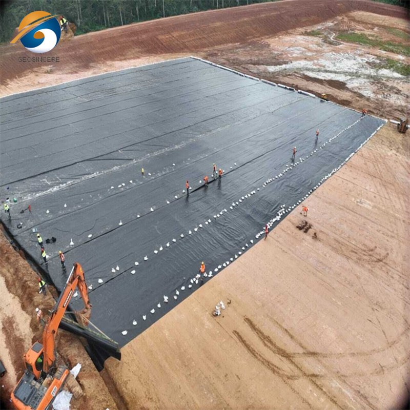 Geomembrane 100% Virgin HDPE Pond Liner for Heap Leach Pads