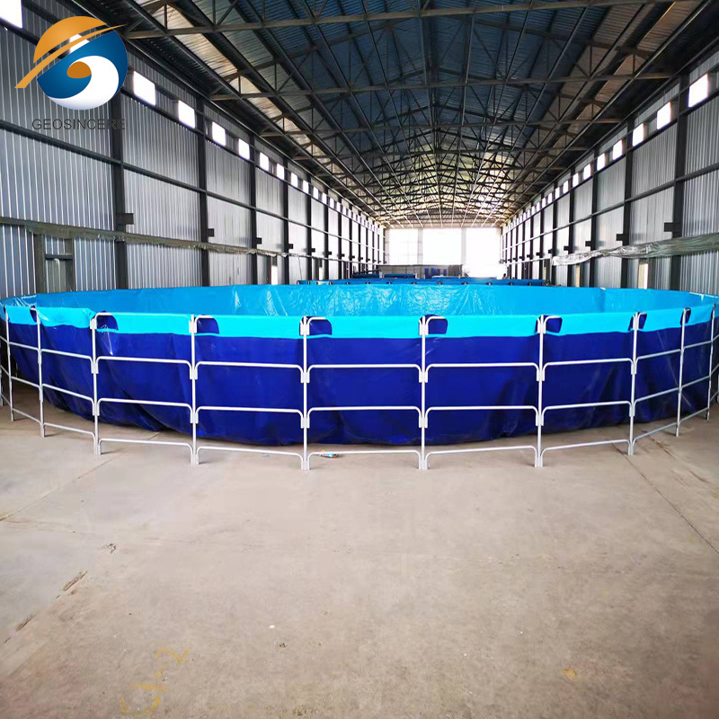 Large Plastic Pond Liner Fish Farm HDPE Geomembrane