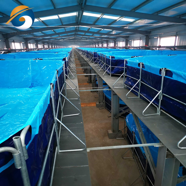 Large Plastic Pond Liner Fish Farm HDPE Geomembrane
