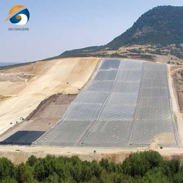 1.5mm LLDPE Textured Geomembrane Reinforced Polypropylene Liner