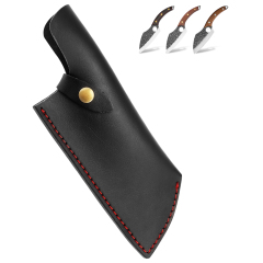 XYJ Leather Sheath 7.5 inch Universal Knife Cover Blade Protector with Belt Loop(Knife Not Included)