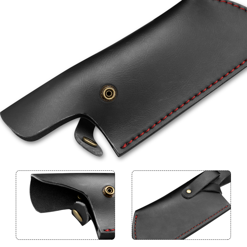 XYJ Leather Sheath 7.5 inch Universal Knife Cover Blade Protector with Belt Loop(Knife Not Included)