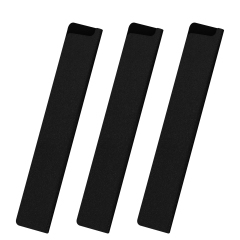 XYJ 8 inch Universal Knife Edge Guards Set of 3 Kitchen Knife Sheath ABS Knife Cover Blade Protectors(Knives Not Included)