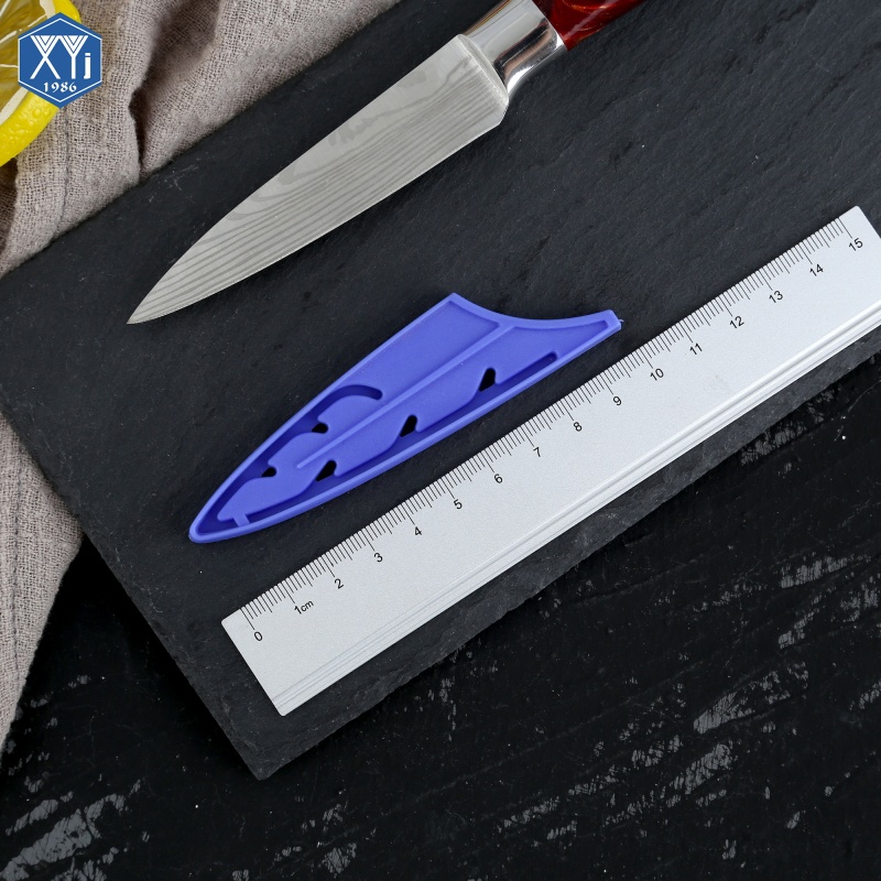 XYJ 2pcs/set Safety Knife Covers Sleeves Knives Edge Guard Universal Knife Sheath Fruit, Utility, Paring Knife Blade Guards Protector