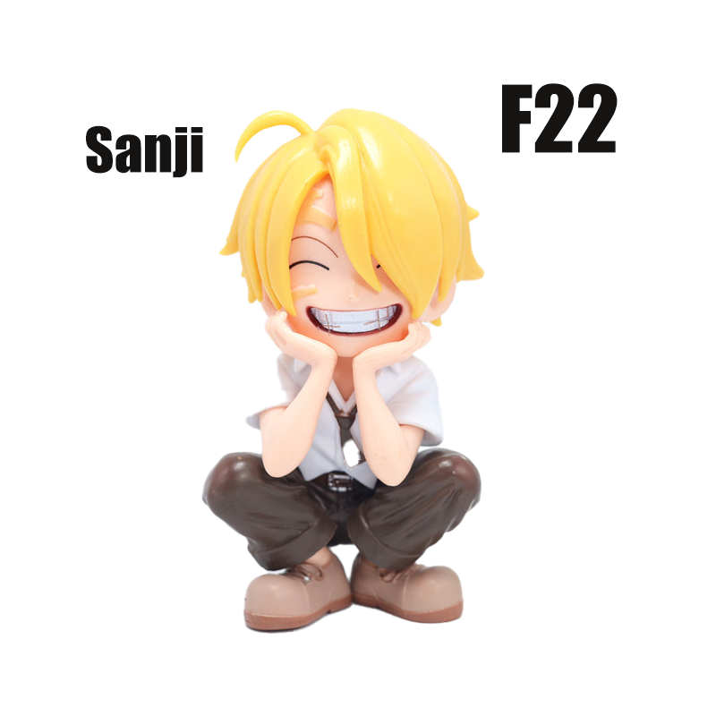 One Piece Action Figure Toy  Luffy Zoro Sanji 3D Model High-Quality Building Block Toy Premium Collectible Figurines Perfect for Fans