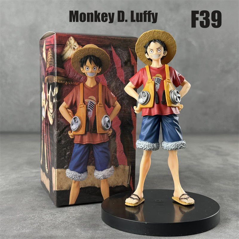 One Piece Luffy Action Figure – Highly Detailed Collectible Statue Featuring Luffy’s Iconic Movie Pose, Perfect for Fans and Collectors
