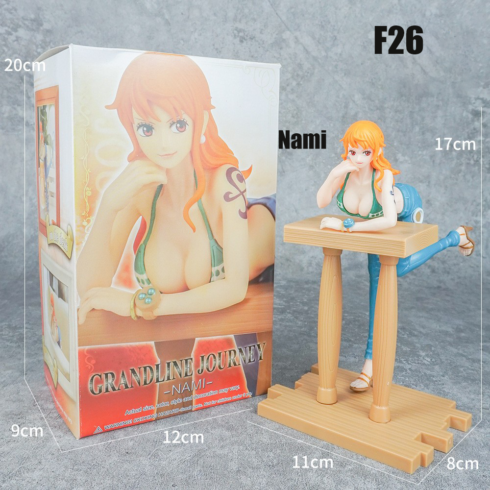 One Piece  Anime Figures Luffy Nami Ace Vivi  Boa Hancock Collectible  PVC Statue for Fans Desk Decoration  Gift