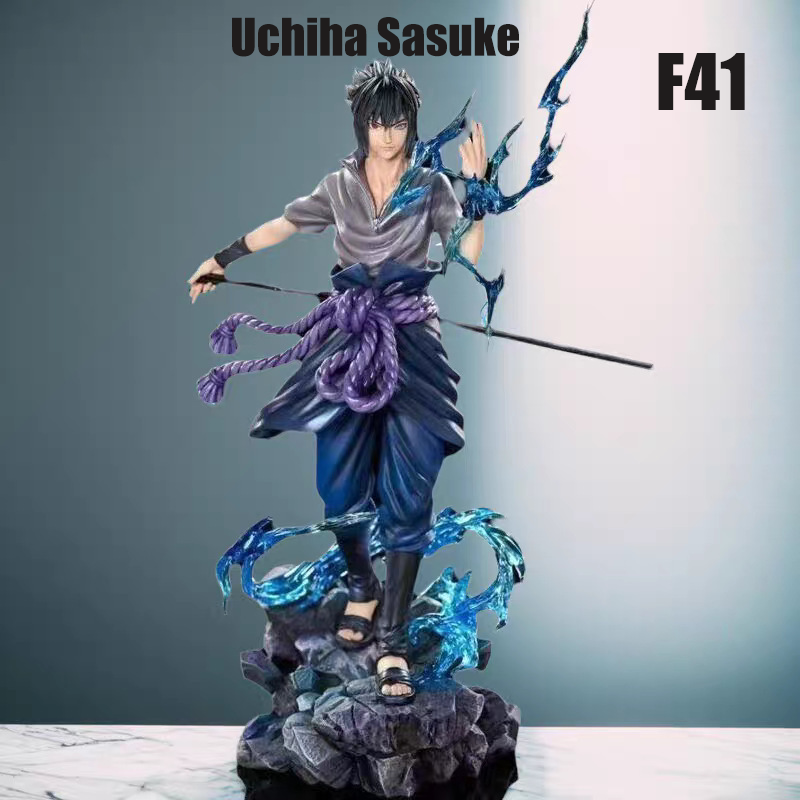 Naruto & Sasuke Figures – Highly Detailed Collectible Handcrafted Statues Featuring Iconic Poses from Naruto Anime, Perfect for Fans and Collectors
