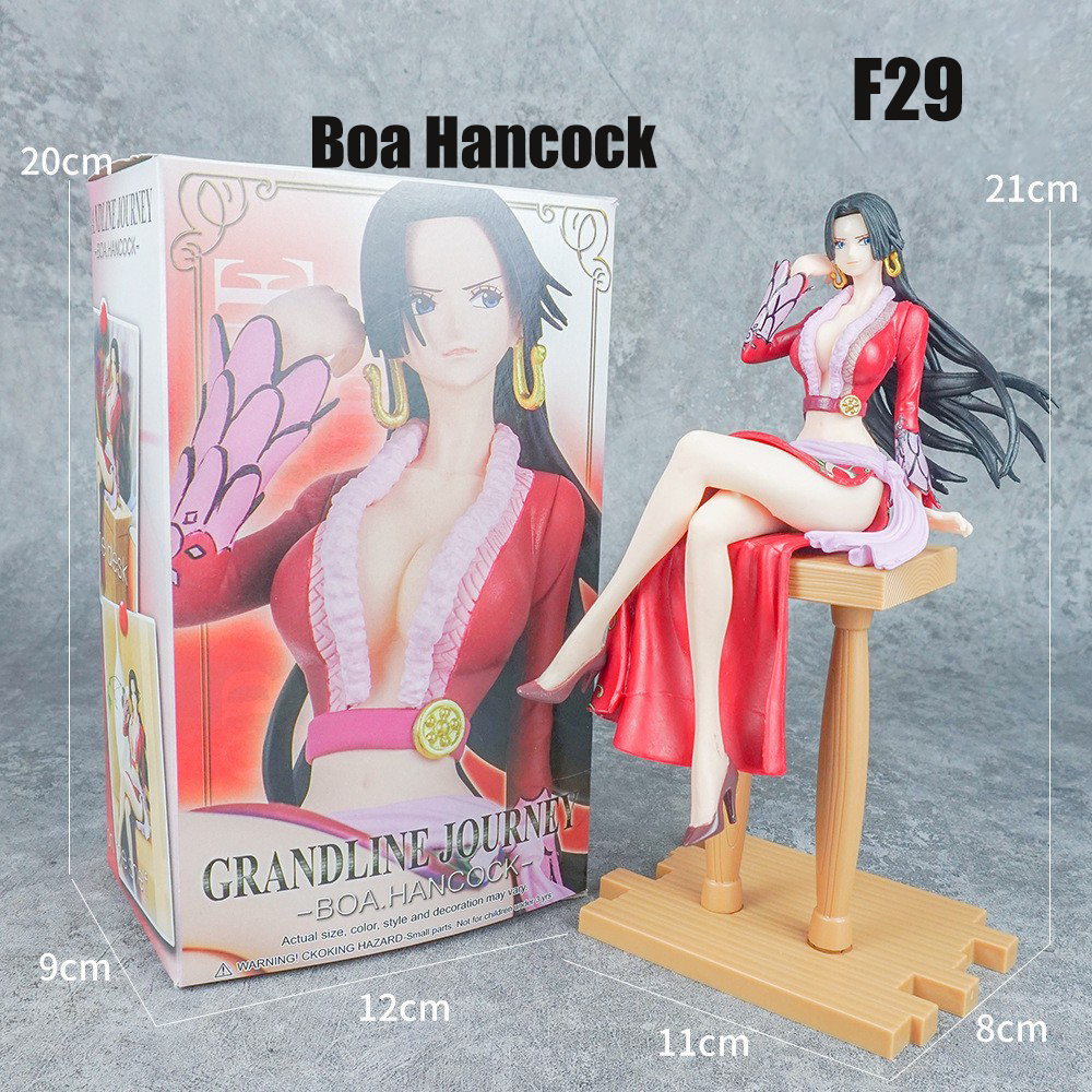 One Piece  Anime Figures Luffy Nami Ace Vivi  Boa Hancock Collectible  PVC Statue for Fans Desk Decoration  Gift