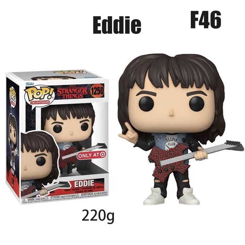 Stranger Things Season 4 Action Figures – Collectible Dustin, Steve, Eddie & Robin Figurines for Fans, Desk Display & Gifts