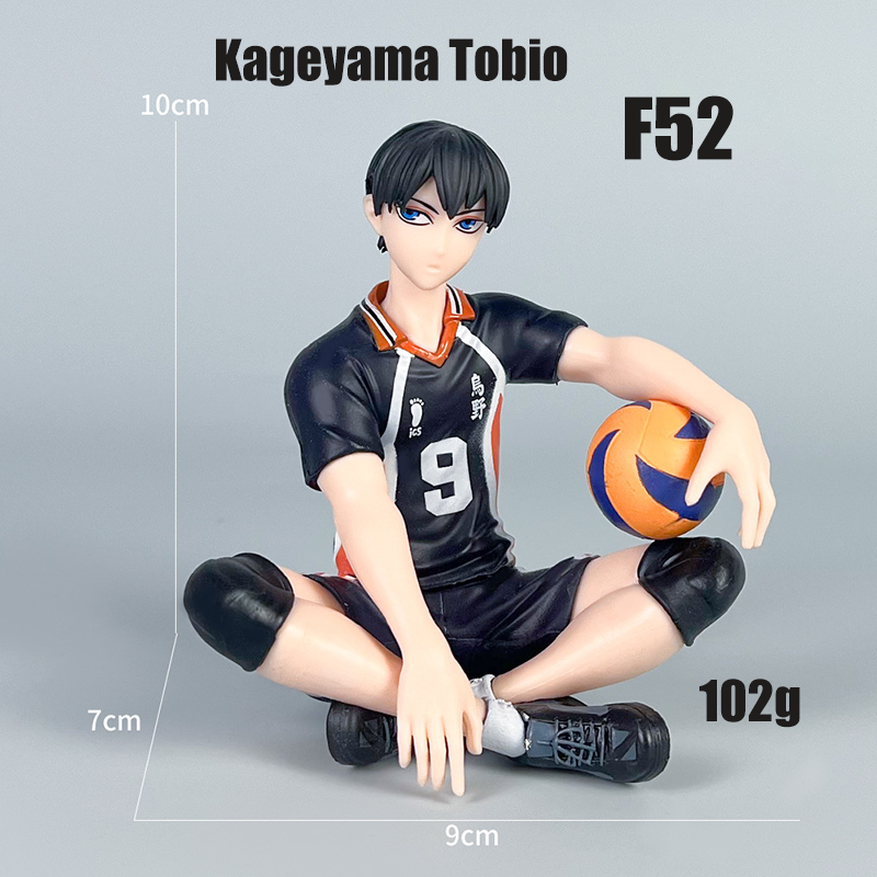 Haikyuu!! Anime Action Figures – Collectible Shoyo Hinata & Tobio Kageyama Figurines for Fans, Desk Display & Gift