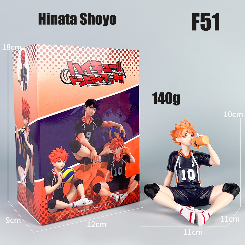 Haikyuu!! Anime Action Figures – Collectible Shoyo Hinata & Tobio Kageyama Figurines for Fans, Desk Display & Gift