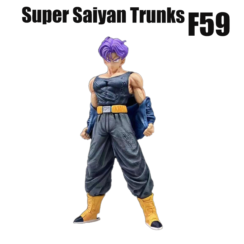 Dragon Ball  Super Saiyan Trunks Battle Suit Action Figures – 2 Styles Anime Collectibles for Display & Birthday Gift