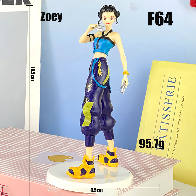 K-POP Demon Hunter Girl Group Figure Set Mira Zoe Lumi Collectible Toy Model Doll Non-Official Third-Party Fan Made Gift