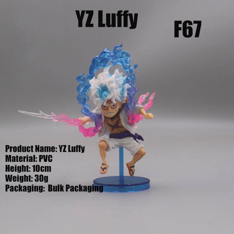 One Piece Anime Pirate 3L YZ Nika Luffy Gear 5 Sun God PVC Statue  Figure Model Fan Made Non-Official Third Party Collectible Toy