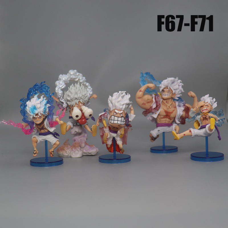One Piece Anime Pirate 3L YZ Nika Luffy Gear 5 Sun God PVC Statue  Figure Model Fan Made Non-Official Third Party Collectible Toy