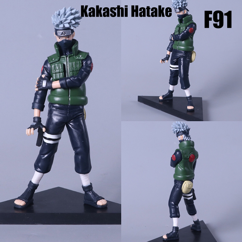 Naruto Anime Action Figure Set Naruto Kakashi Minato Gaara PVC Collectible Statues Model Toys Gift for Fans Display