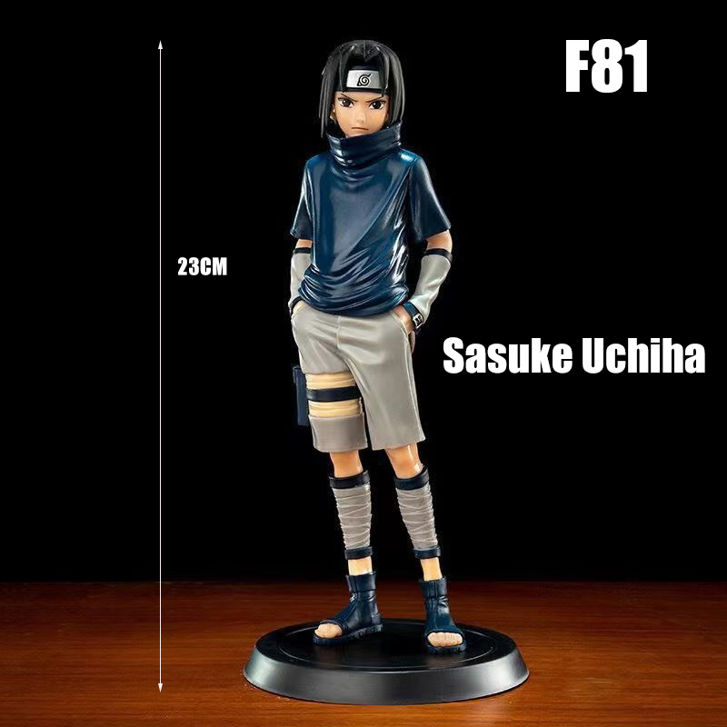Naruto  Action Figure Uchiha Sasuke Kakashi Young Naruto 49th Hokage PVC Anime Collectible Model Unofficial Third-Party Display