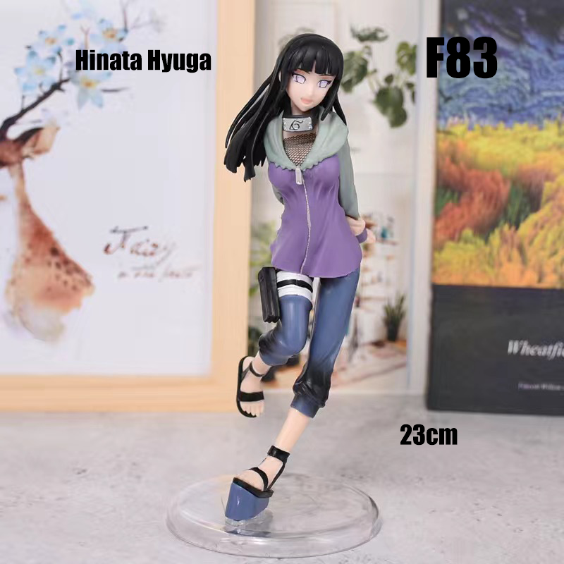 Naruto Anime Action Figures  Sakura Haruno  Hinata Hyuga Cute Girl PVC Collectible Anime Dolls Unofficial Third-Party Display