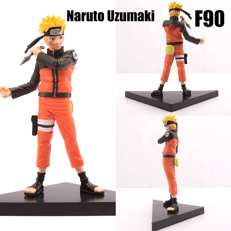 Naruto Anime Action Figure Set Naruto Kakashi Minato Gaara PVC Collectible Statues Model Toys Gift for Fans Display