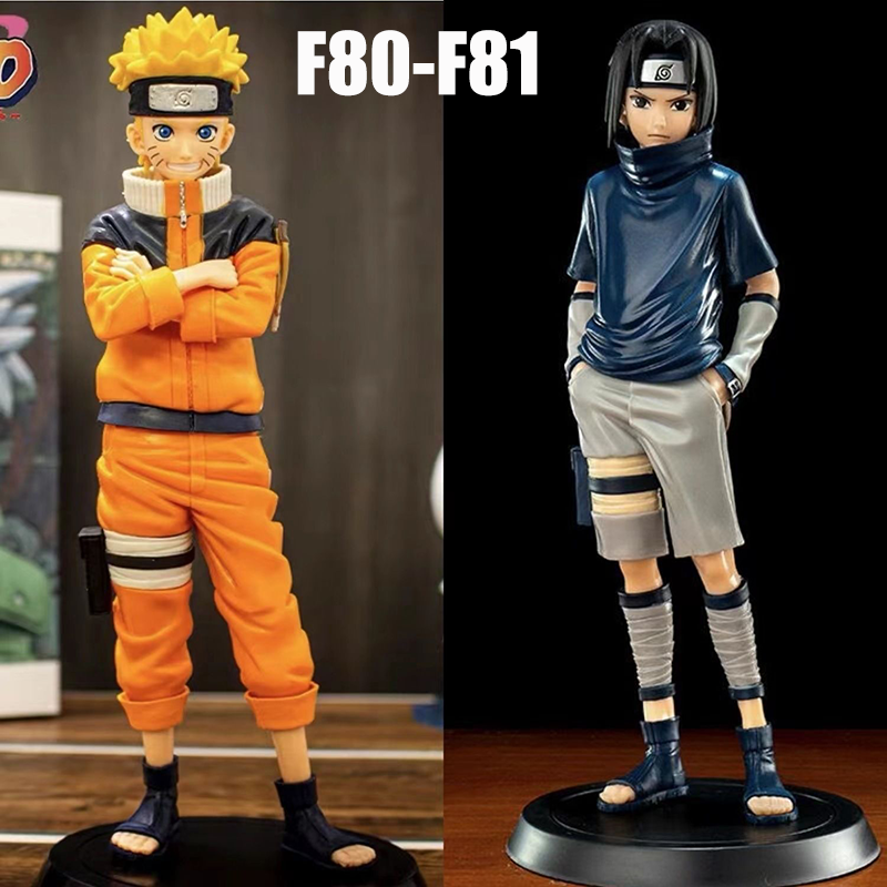 Naruto  Action Figure Uchiha Sasuke Kakashi Young Naruto 49th Hokage PVC Anime Collectible Model Unofficial Third-Party Display