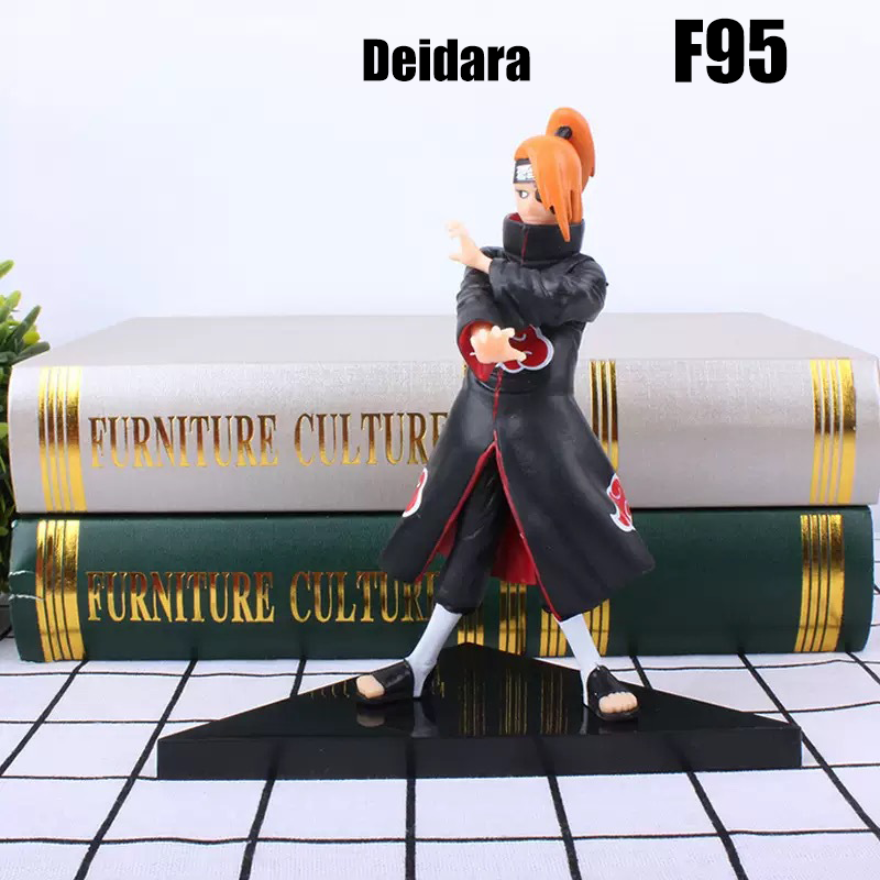 Naruto Anime Action Figure Set Naruto Kakashi Minato Gaara PVC Collectible Statues Model Toys Gift for Fans Display
