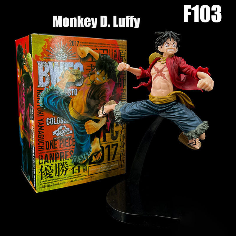 One Piece 15th Anniversary Luffy Action Figure Cape Victory Pose Action Statue Anime Collectible Model Boxed Gift Toy