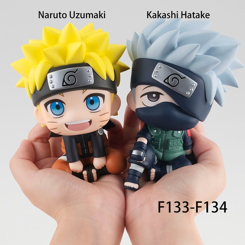 Naruto Q Version Action Figure Set Naruto Kakashi Itachi Anime Mini Collectible Desk Ornament Gift Toy Not Original