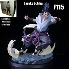 Naruto & Sasuke Action Figure Set 27cm Action Pose Collectible Anime Model Desk Car Decoration Gift Not Original