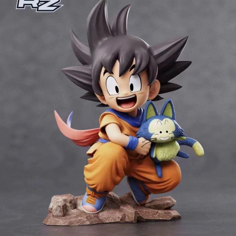 Dragon Ball Q Version Kid Goku Action Figure Mini Cute Collectible Desk Car Ornament Anime Gift Toy Not Original