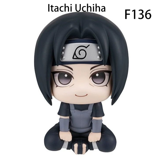 Naruto Q Version Action Figure Set Naruto Kakashi Itachi Anime Mini Collectible Desk Ornament Gift Toy Not Original