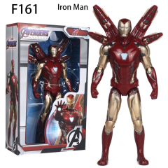 7inch Movable Marvel Action Figure PVC Toy Kids Collectible Superhero Model Gift New Year Movie Toy