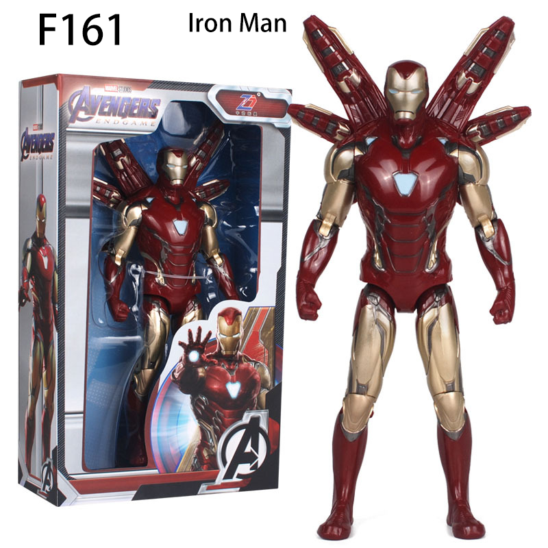 7inch Movable Marvel Action Figure PVC Toy Kids Collectible Superhero Model Gift New Year Movie Toy