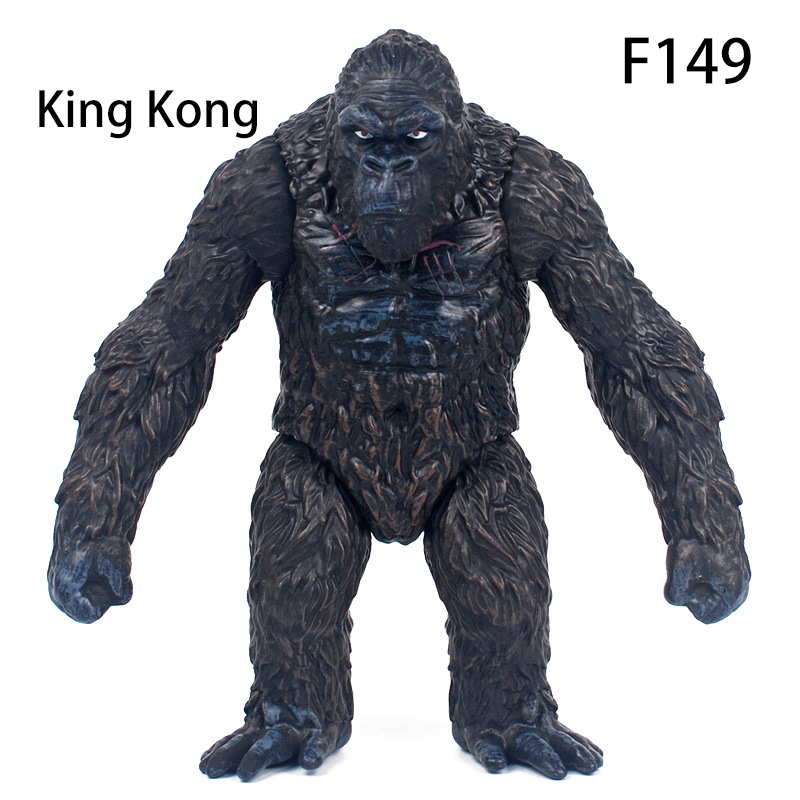 King Kong Action Figure Skull Island Gorilla Toy 18cm Movable Model Dual Version Collectible Gift Display Unofficial