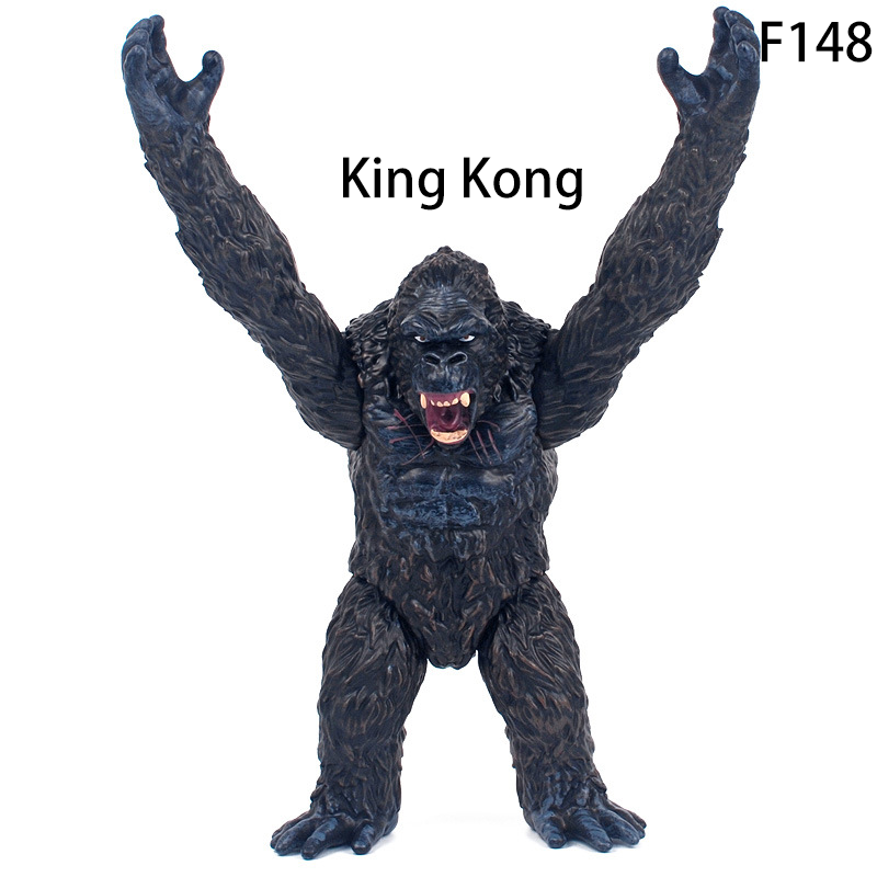 King Kong Action Figure Skull Island Gorilla Toy 18cm Movable Model Dual Version Collectible Gift Display Unofficial