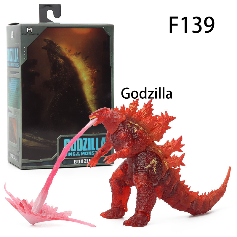 Godzilla vs Kong Action Figure Movable Kaiju Monster Toy Multi Color Collectible Model Statue Gift Third Party Unofficial
